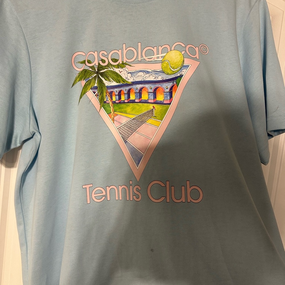 Casablanca Tennis Club Graphic Tee